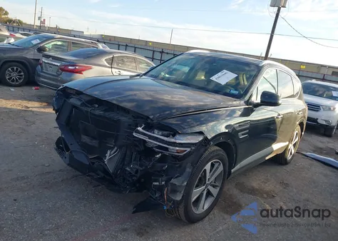 2021 Genesis Gv80 3.5T Awd из США, поврежденный, VIN KMUHCESC4MU048837